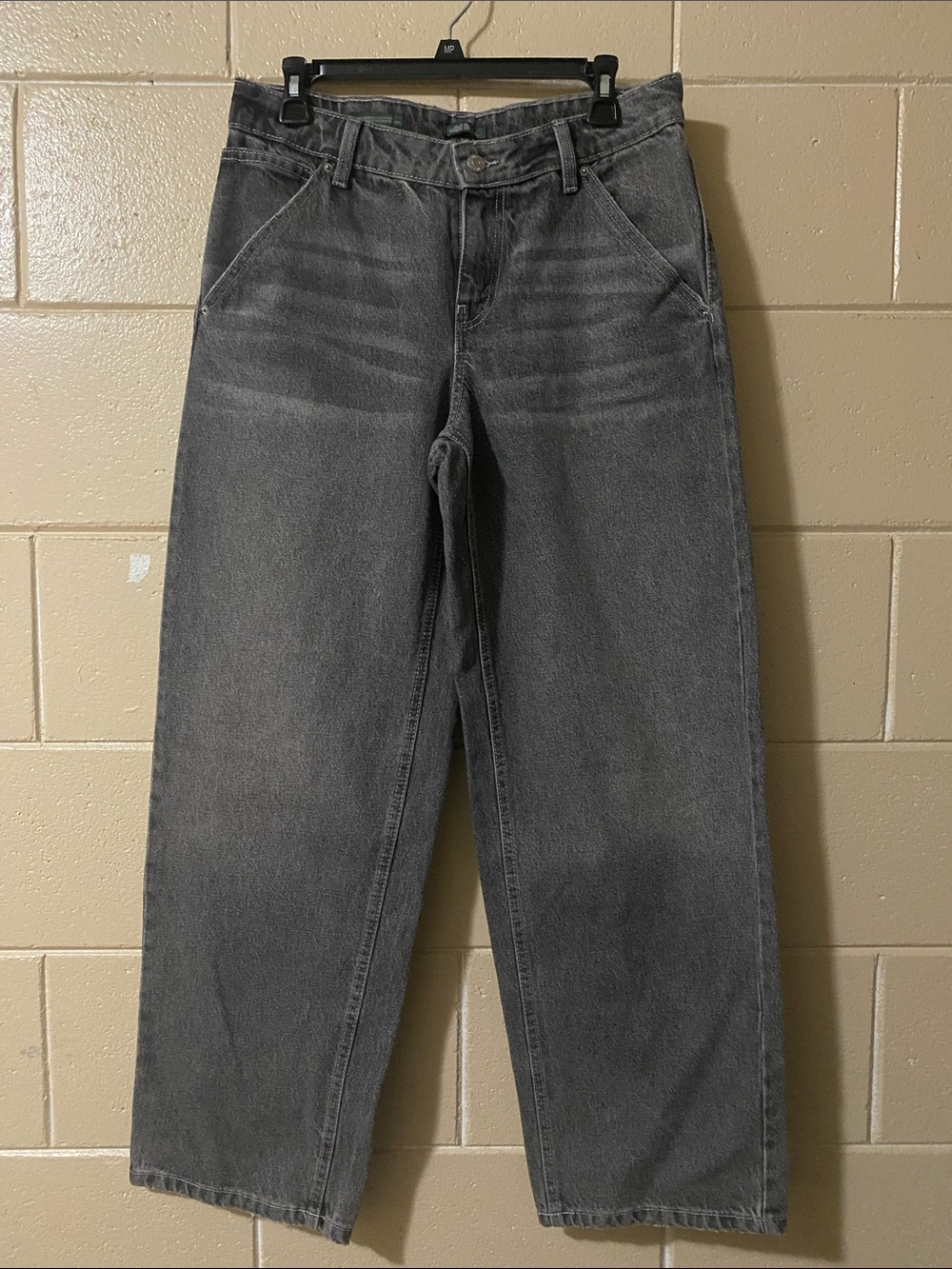 wild fable Women's Wide-Leg Jeans in Washed Gray